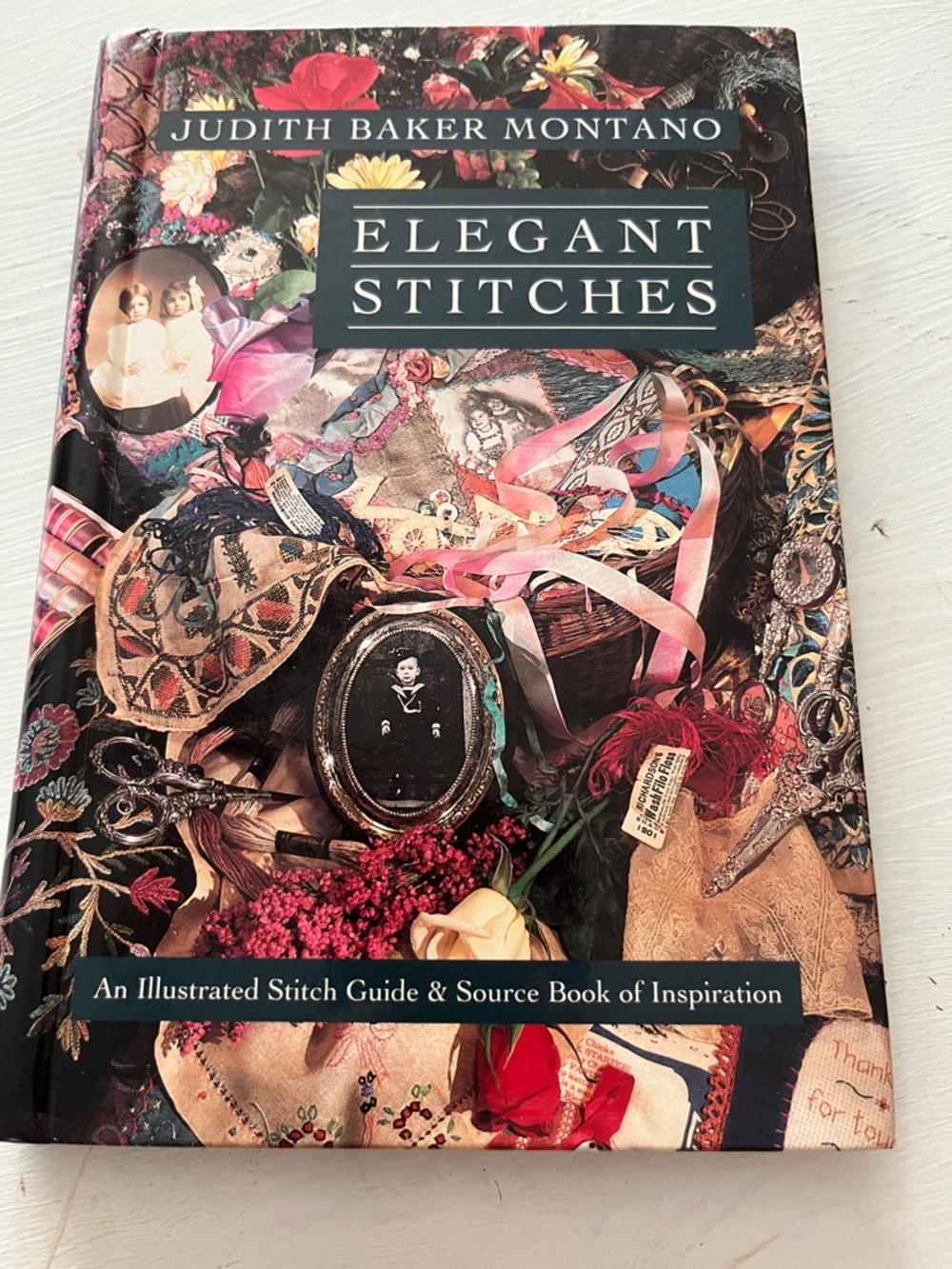 Elegant Stitches Hardcover Book - Multicolor